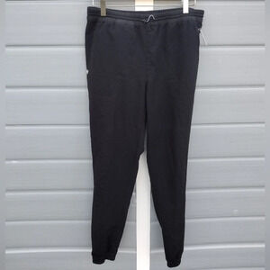 Figs Scrub Pants Jogger Elastic Cuff Black W20SW2030 Womens Small